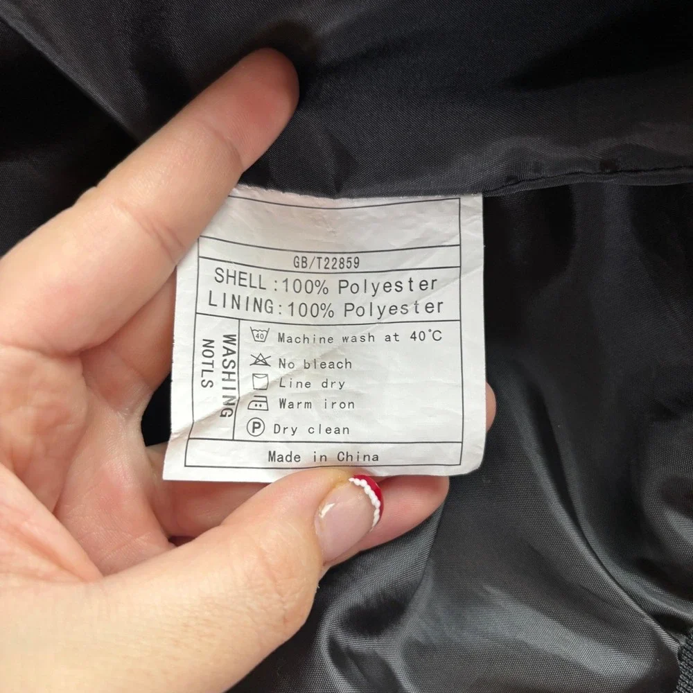 NASA Bomber Jacket Black Mens Size‎ L Space Exploration MA1 Style